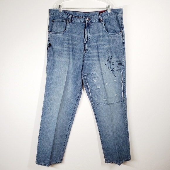 PHAT FARM 5 POCKET DENIM JEANS - Picture 1 of 16